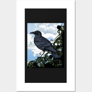 Blackberry Crow Posters and Art